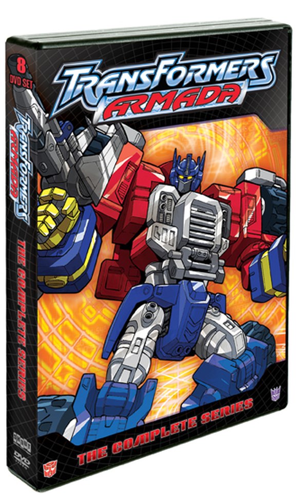 Transformers Armada The Complete Series DVD 8 Collection Cover And Details From Shout Factory Image (1 of 1)